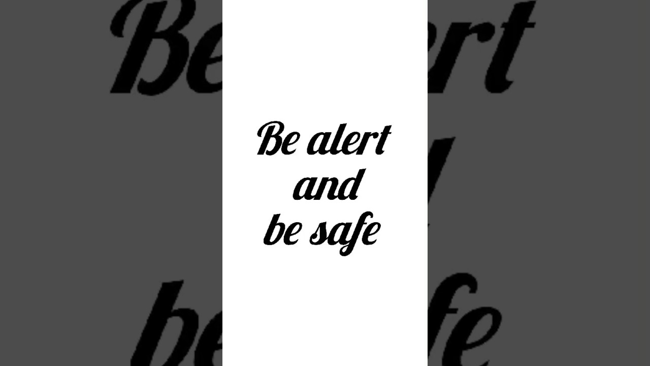 Road and safety rules and Awareness video