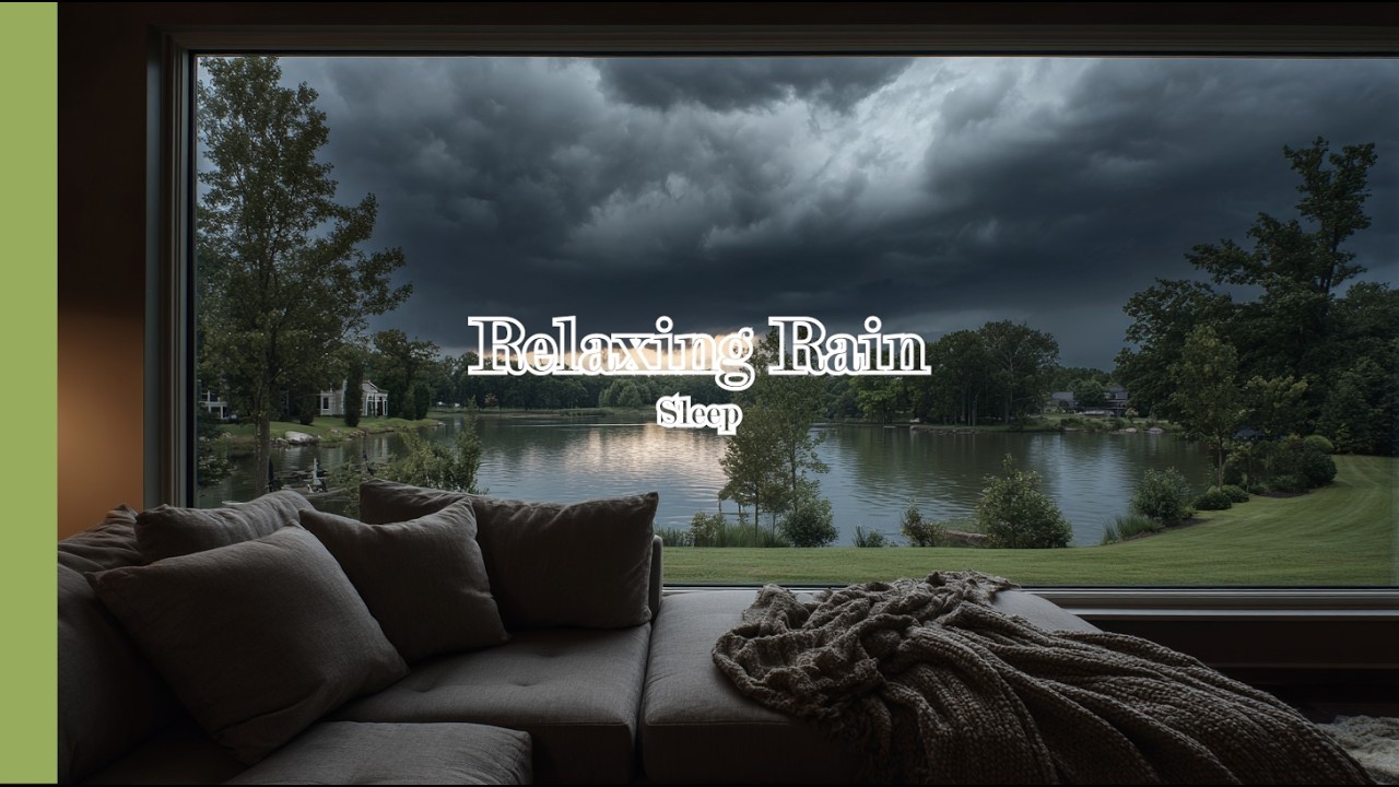 비 오는 오후, 혼자만의 시간🌙🌧️| A quiet rainy afternoon alone | Relax Time_InsomRain🎧