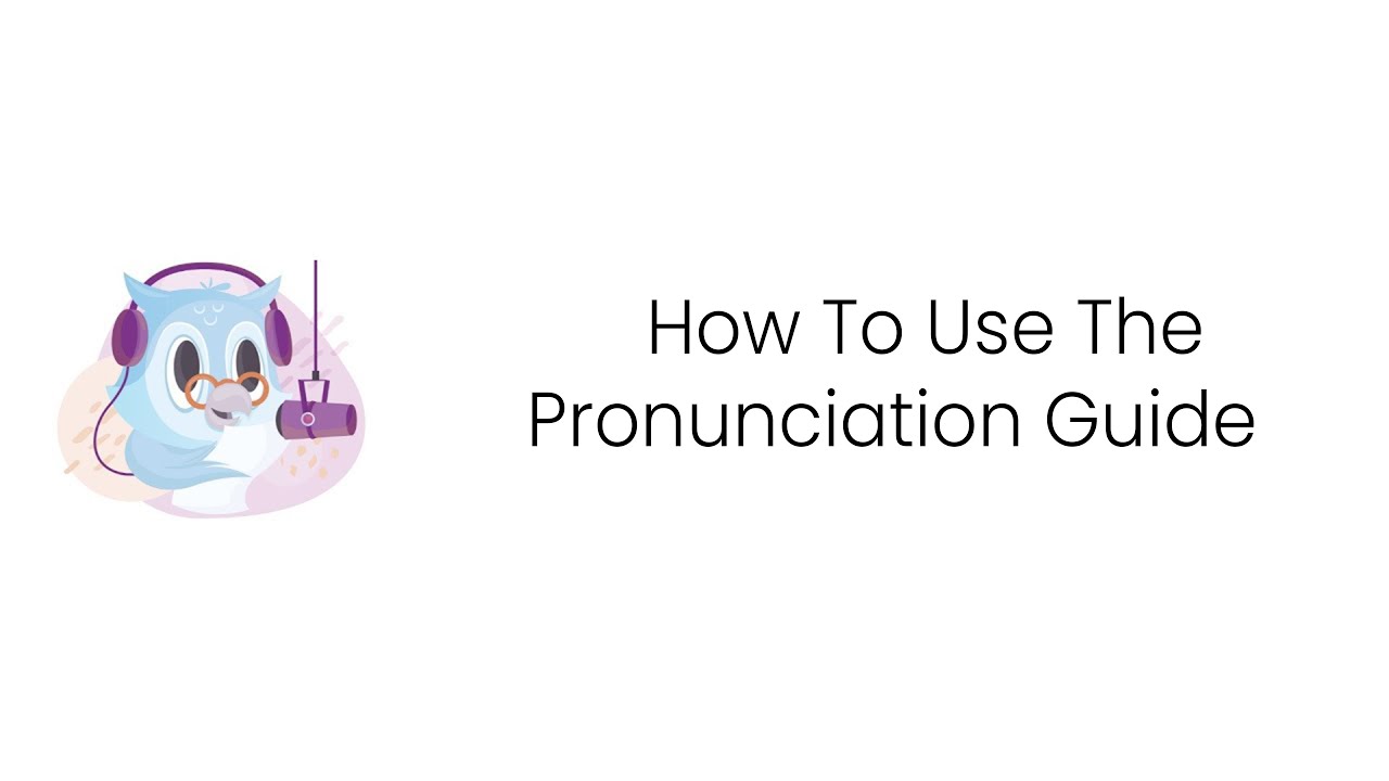 How To Use the Pronunciation Guide in Pozotron