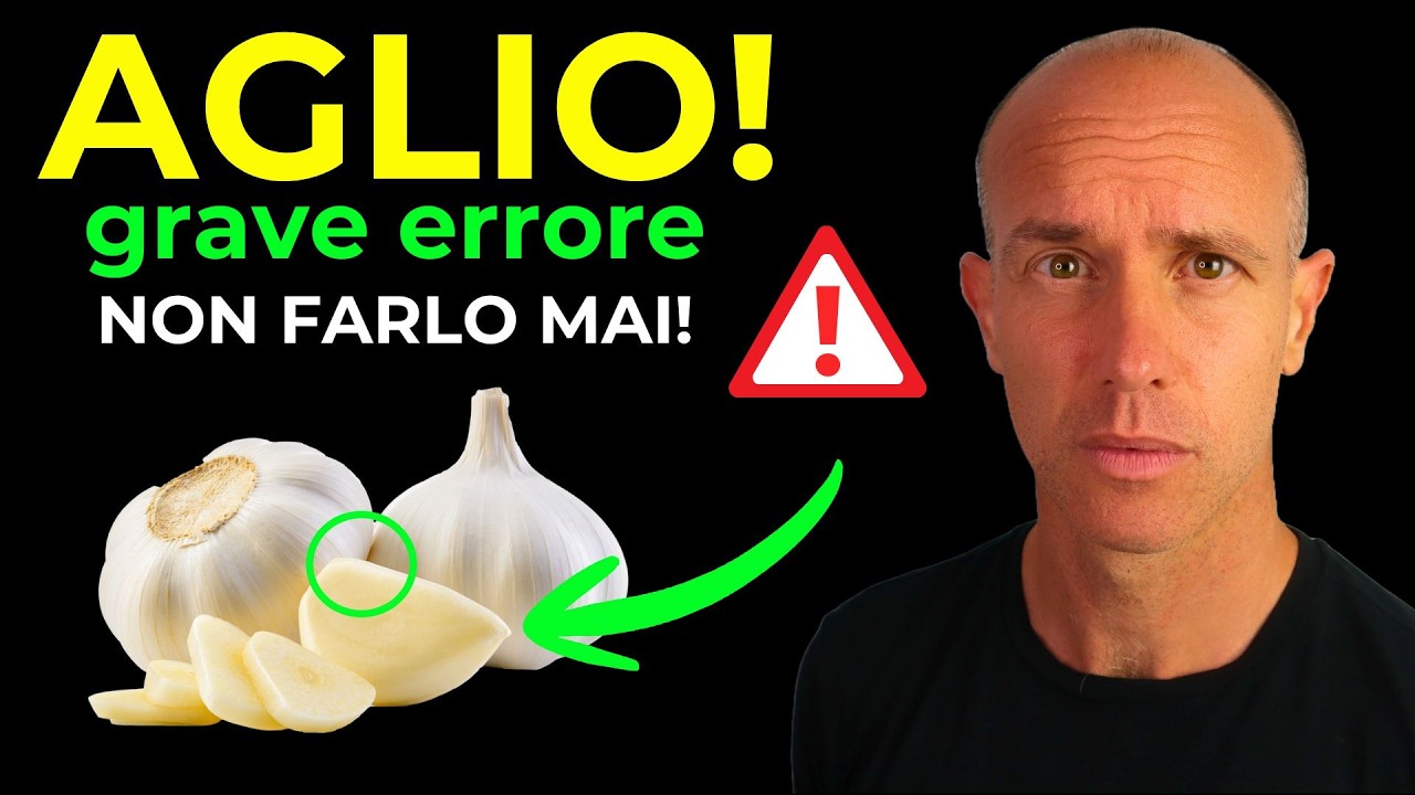 NON IGNORARE MAI QUESTO SE MANGI AGLIO (ERRORE GRAVISSIMO)