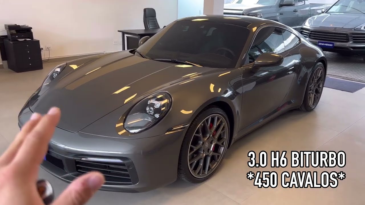 PORSCHE 911 CARRERA S BITURBO 2021 COM 450 CAVALOS DE R$ 1.300.000,00 - Só Veículos