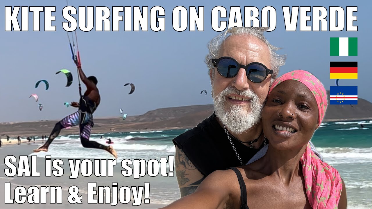 How i and my old German 🇩🇪 fiance visit the world famous Kite surfing 🏄‍♀️ centre on Sal Island #ldr