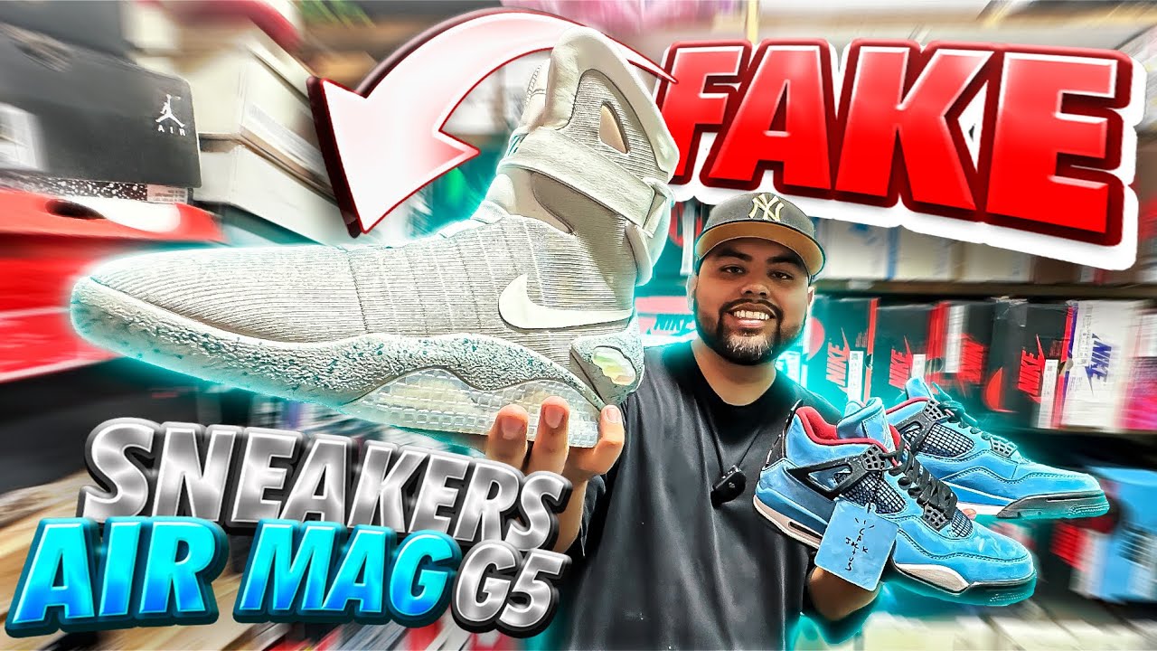 ENCONTRE EL NIKE AIR MAG G5 😱 LA BODEGA DE SNEAKERS G5 EN TEPITO // Luis G