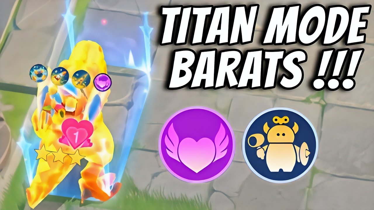 BARATS HEARTBOND TITAN MODE!! FULL DAMAGE!! MAGIC CHESS GO GO 