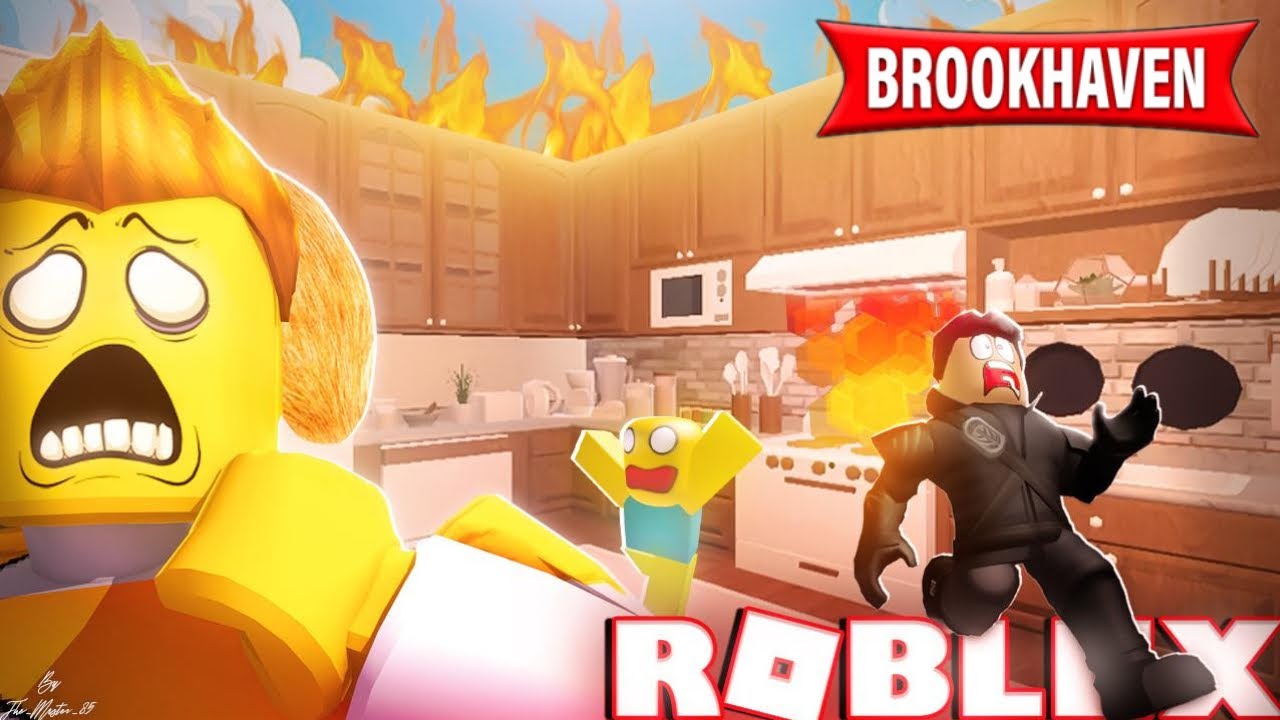 ABBIAMO FATTO BRUCIARE IL RISTORNATE SU ROBLOX - BROOKHAVEN
