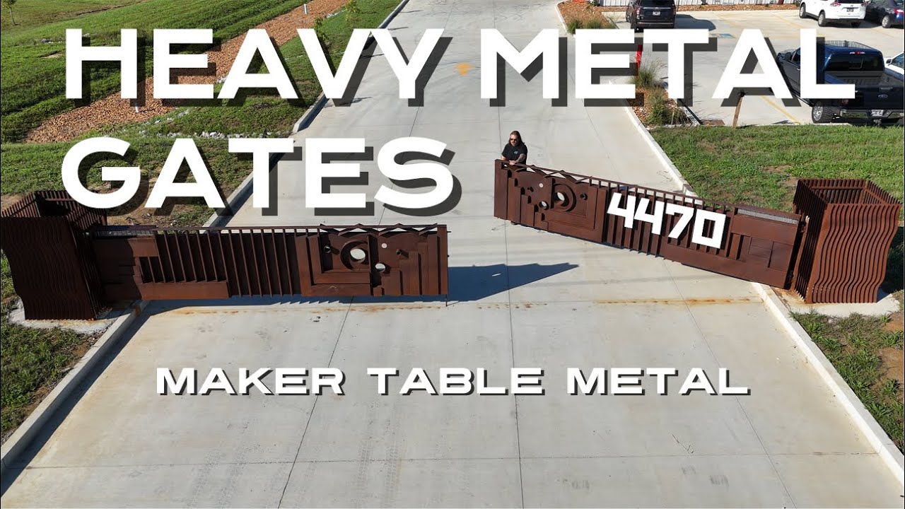 Custom Gates - Heavy Metal Artwork