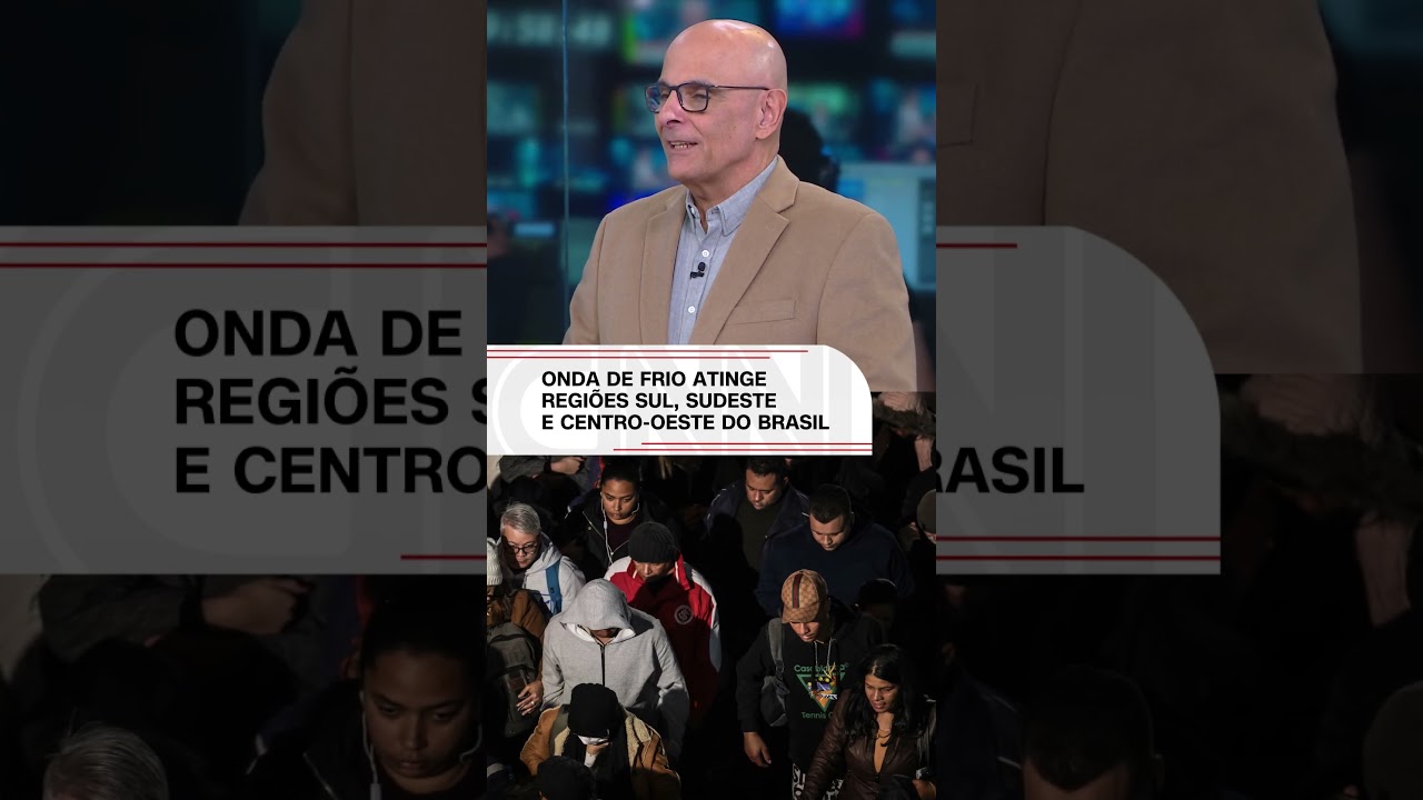 Onda de frio atinge regi&otilde;es Sul, Sudeste e Centro-Oeste do Brasil