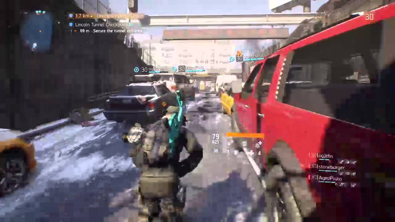 The Division 8 man lobby
