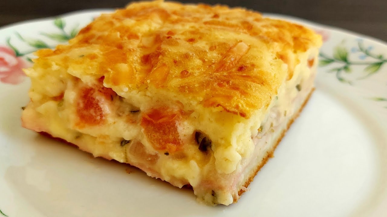 COMO FAZER TORTA DE PRESUNTO E QUEIJO COM MAIONESE || RECEITA FÁCIL DE FAZER PARA O CAFÉ DA TARDE😋