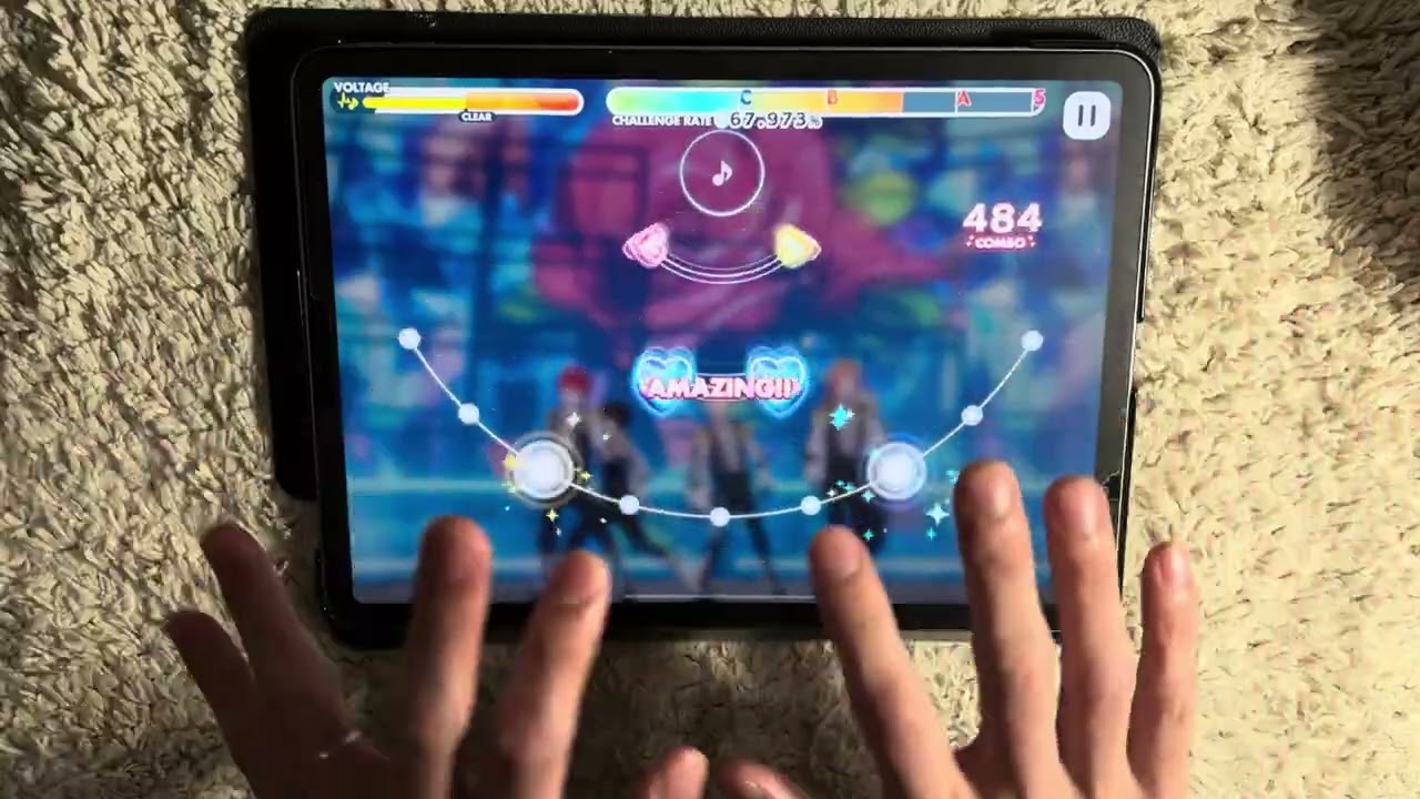 【スパチャレ課題曲】Castle of my Heart (Expert譜面) All Amazing【あんスタmusic】