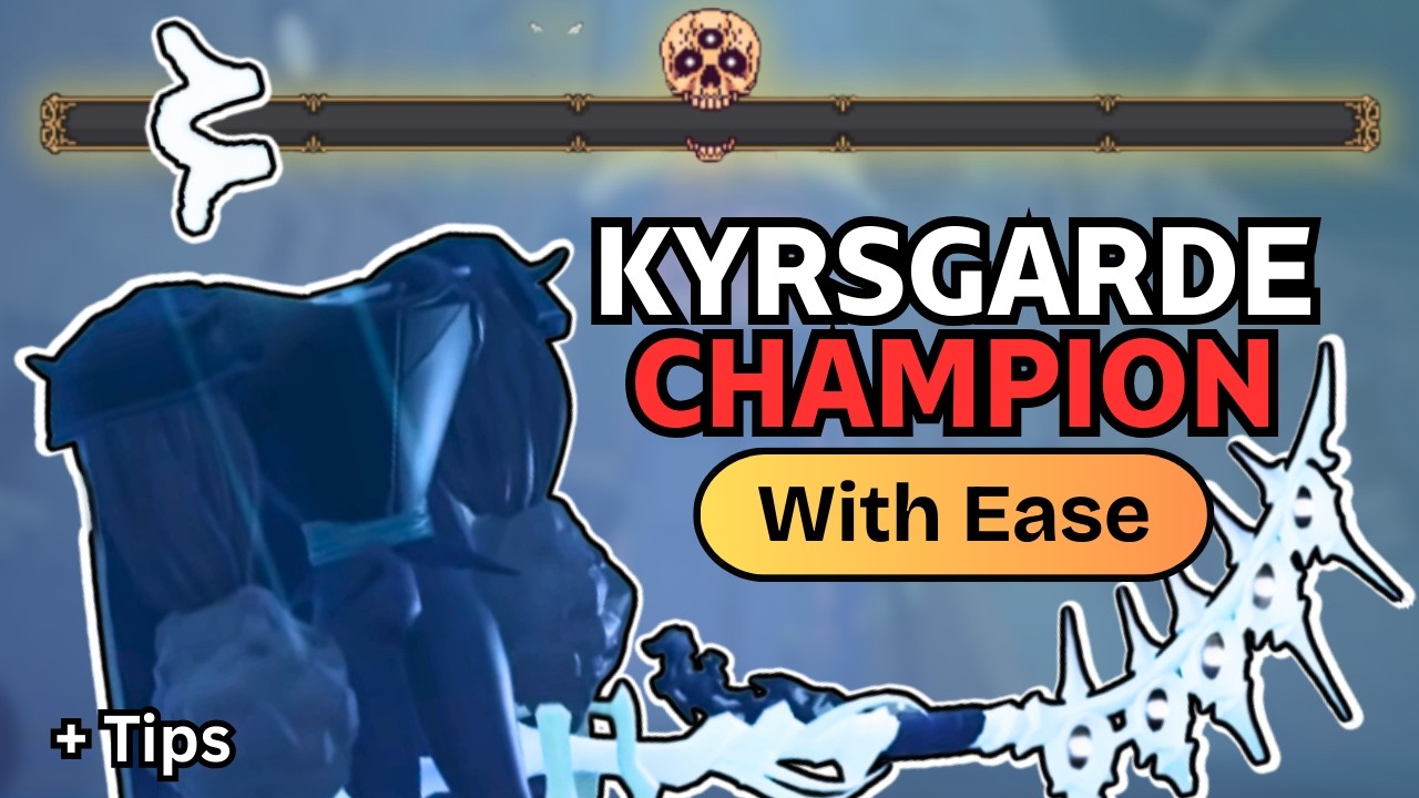 Soloing the Kyrsgarde Champion with EASE | Deepwoken