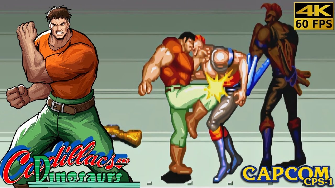 Cadillacs and Dinosaurs - Mess [Arcade / 1993] 4K 60FPS Speedrun