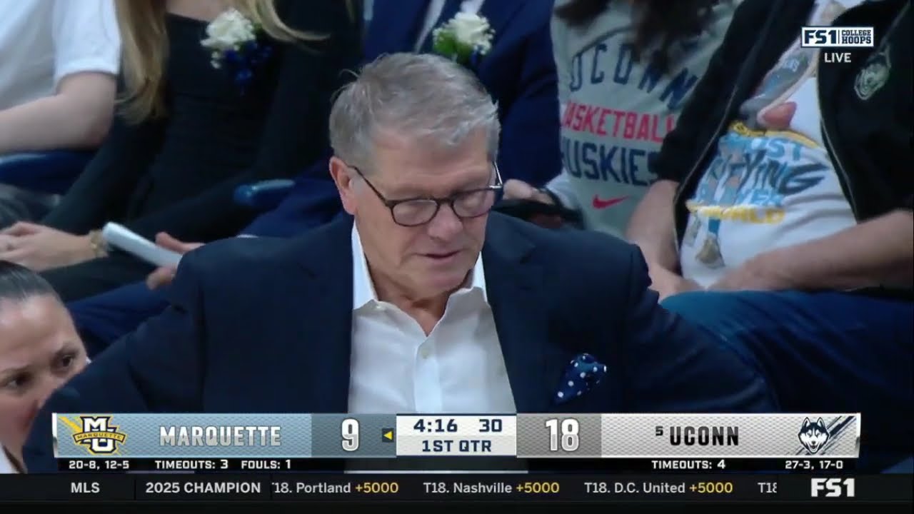 Marquette vs UConn - Mar 2, 2025 | Women's College Basketball