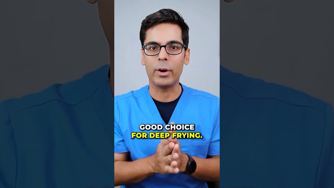 Dr Sethi : 4 Best Cooking Oils for Deep Frying ⁉️