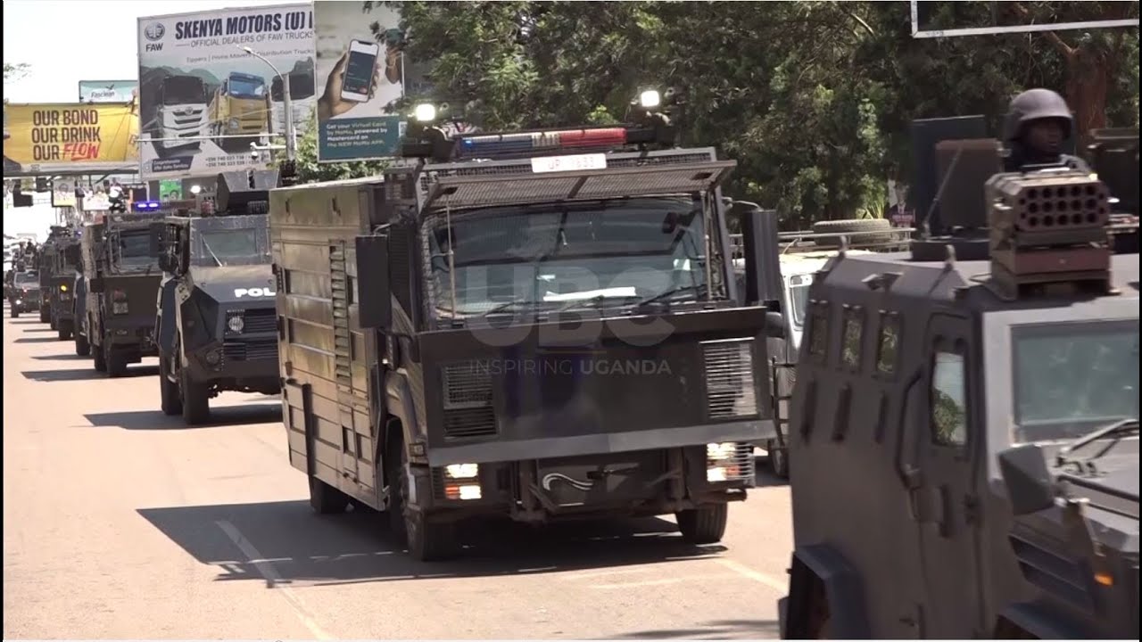 Security Deployment Ahead of 2026 Polls as Police Display Assets in Kampala