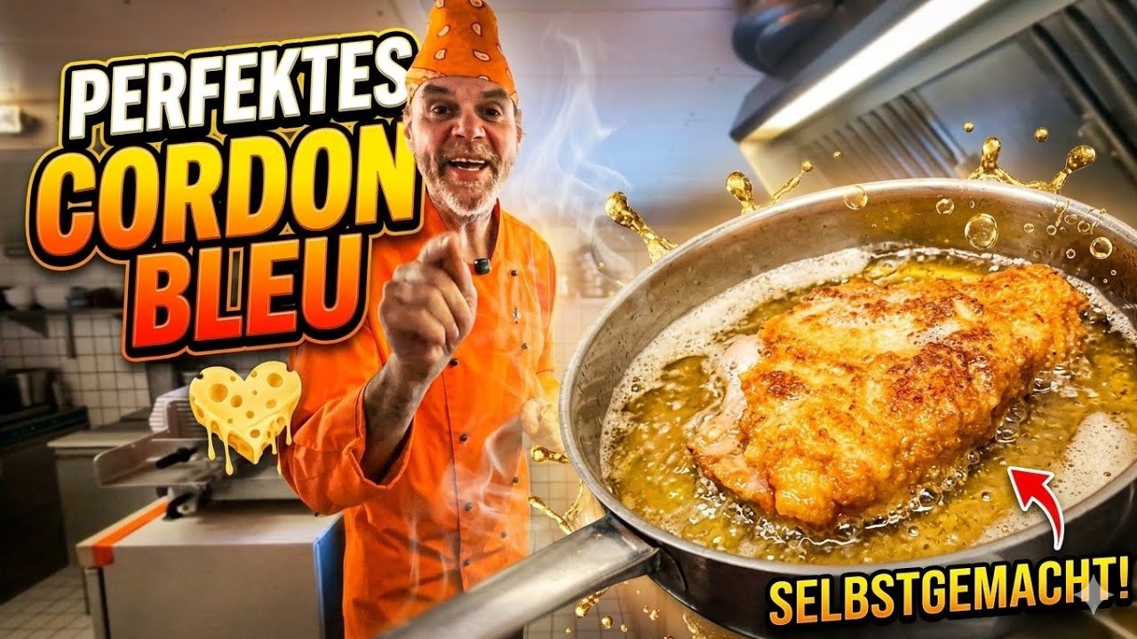 Das BESTE Cordon Bleu Schnitzel vom Kalb: Schnell, Einfach & Super Lecker! 🍴 Herbi's Kitchen Kochel