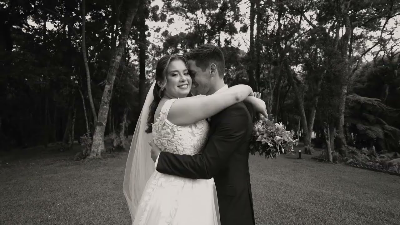 Casamento ao Ar Livre | Mikaele & Nathan na Chácara Krzak - 2025