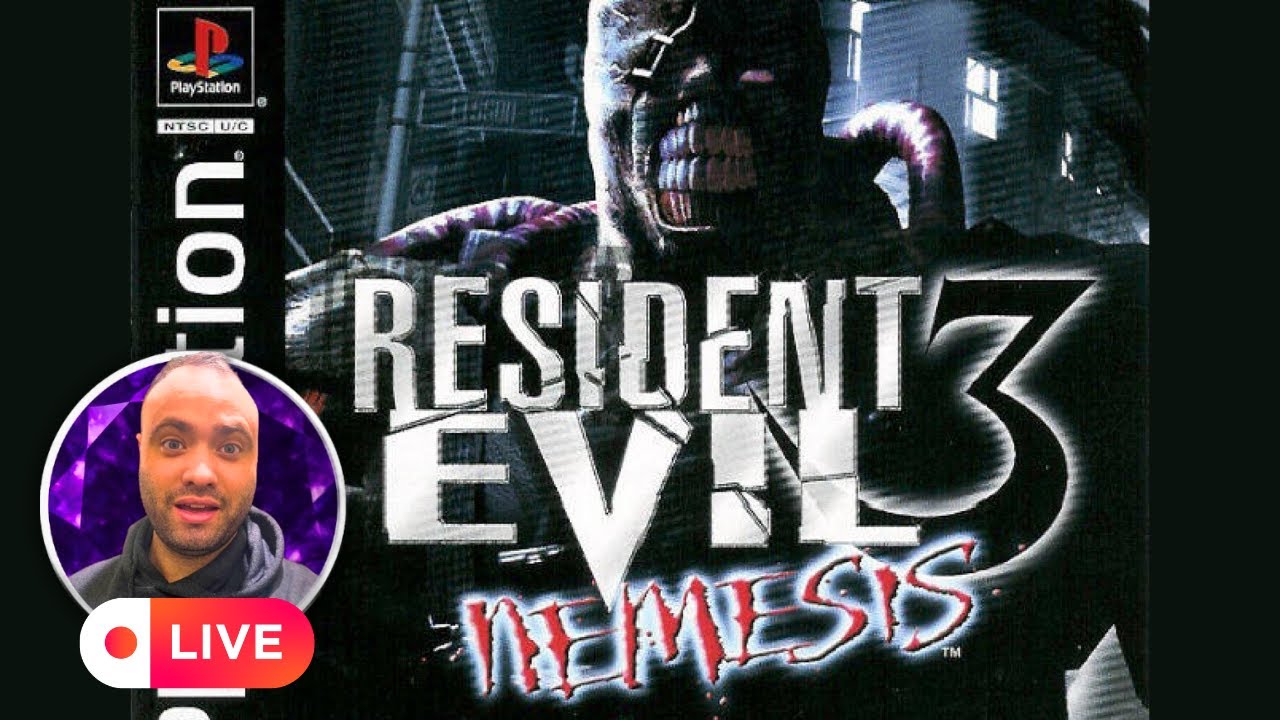 🔴 LIVE RE3: NEMESIS Minha primeira vez jogando isso. INICIO