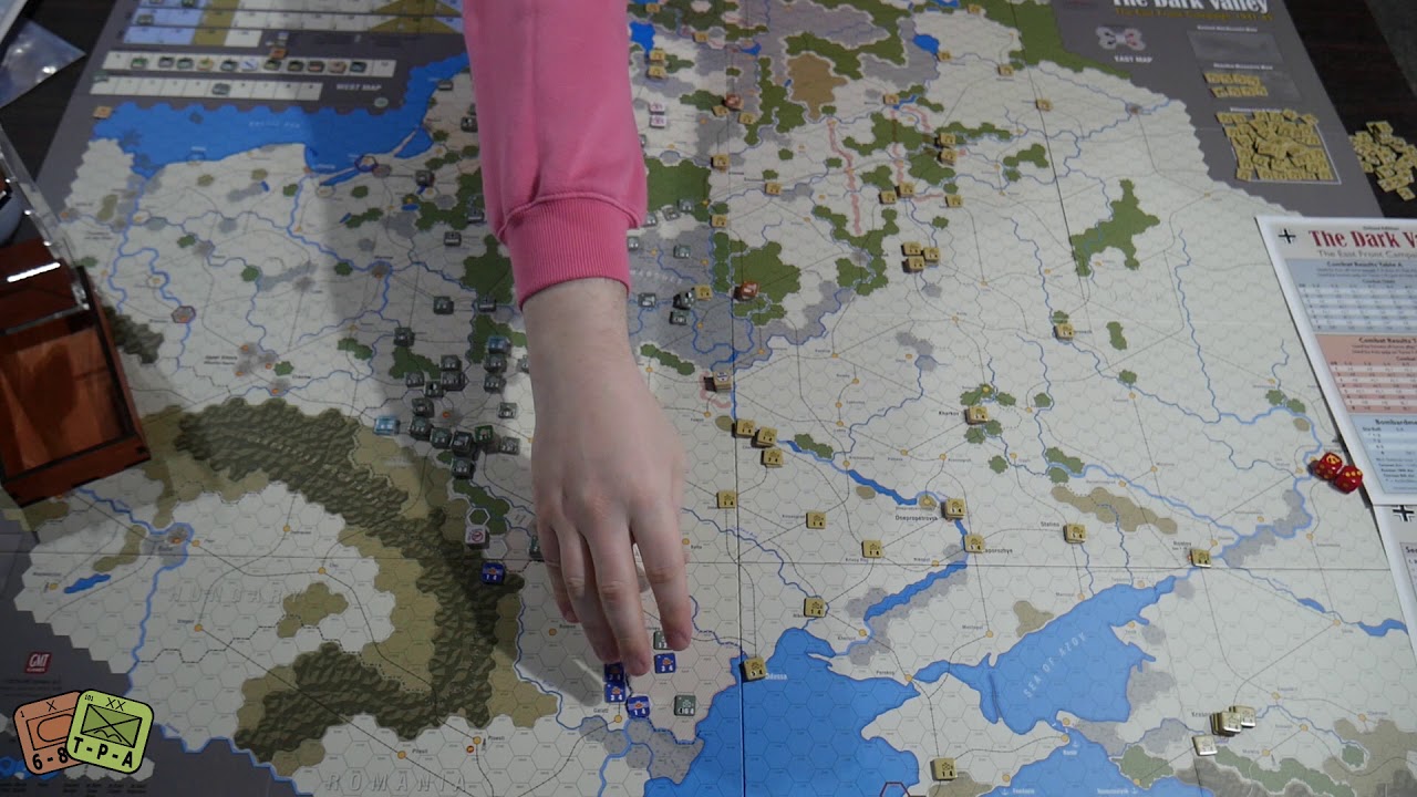 Battle Report: The Dark Valley from GMT Games - The Players' Aid