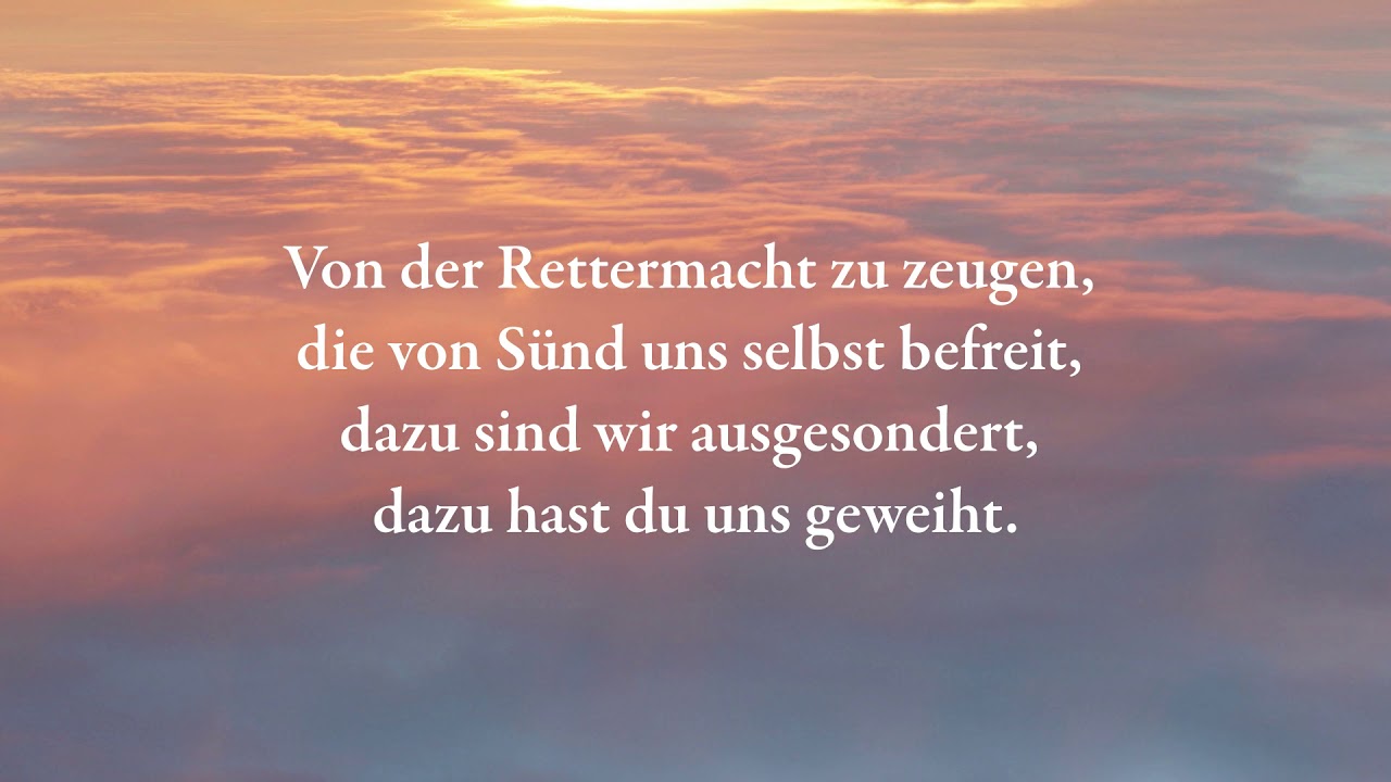 Herr wir loben Deine Gnade (Nur Gefäße)