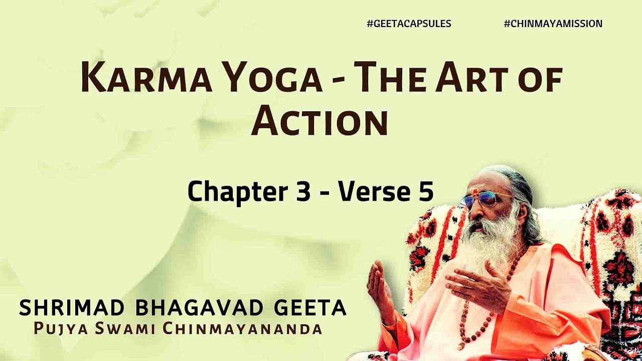 Activity- The Dynamism of Life  talk (Chapter 3 Verse 5)  | #ChinmayaMission | #Bhagavadgita