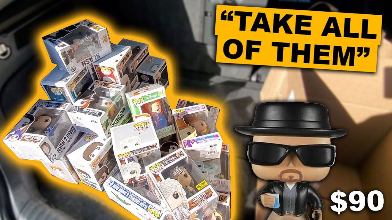 He Wanted to Sell It All! (INSANE Grail Funko Pop Hunt)