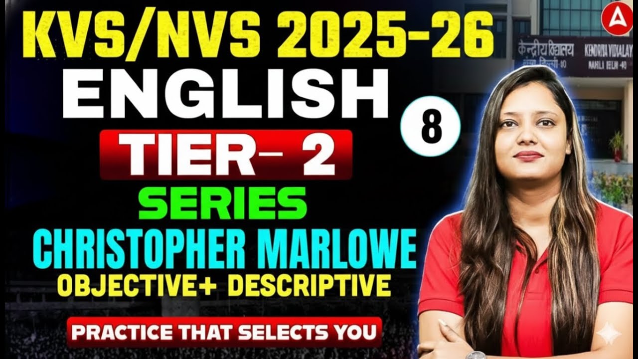 KVS Tier 2 English Preparation | KVS tier 2 English Classes | KVS NVS Tier 2 TGT/PGT English Classes