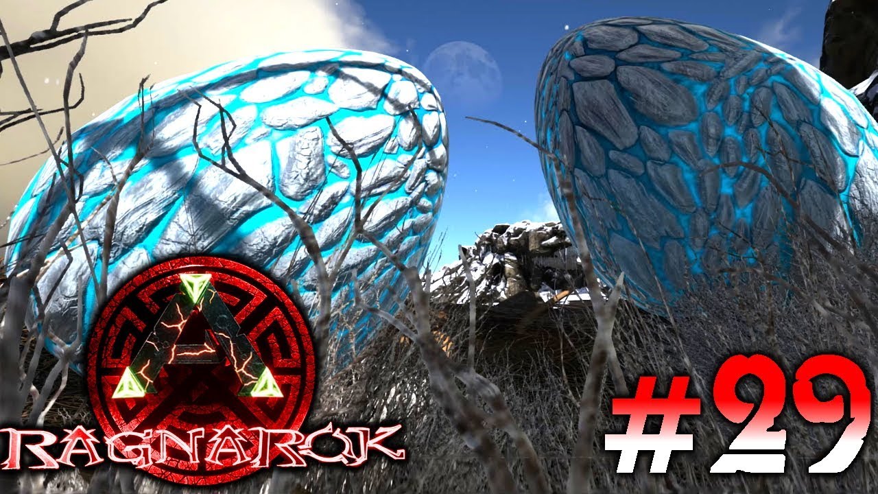 ARK: Ragnarok #29 - Ice Wyvern Eier suchen & die Burg Ruine erkunden! | LP Ark Deutsch