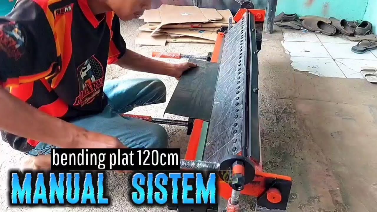 manual plate bending system 120 cm