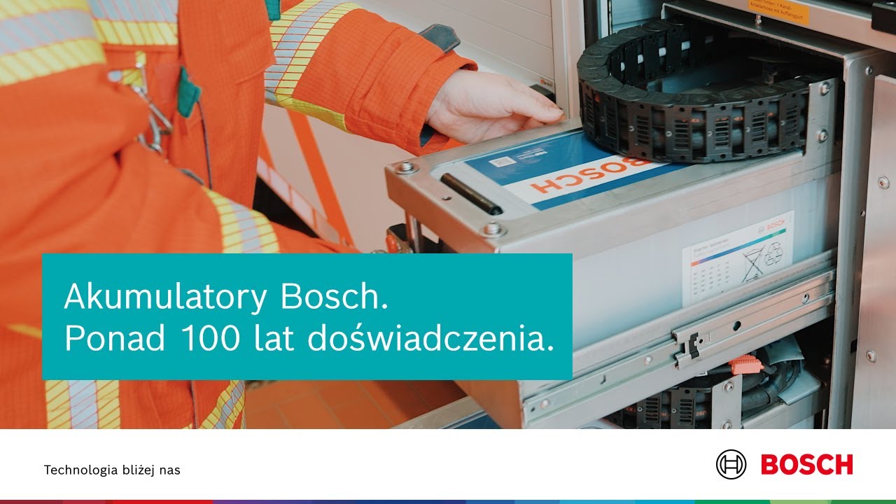 Akumulatory Bosch. Ponad 100 lat doświadczenia.