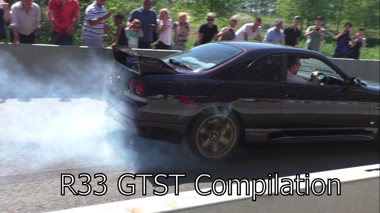 Nissan Skyline R33 GTST Compilation