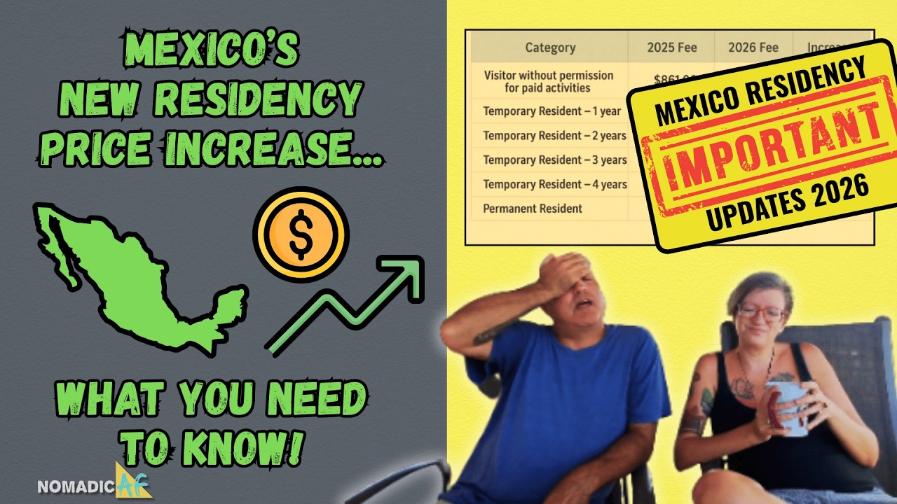 Retirement in Mexico Just Got WAY More Expensive (2026 Changes Explained)