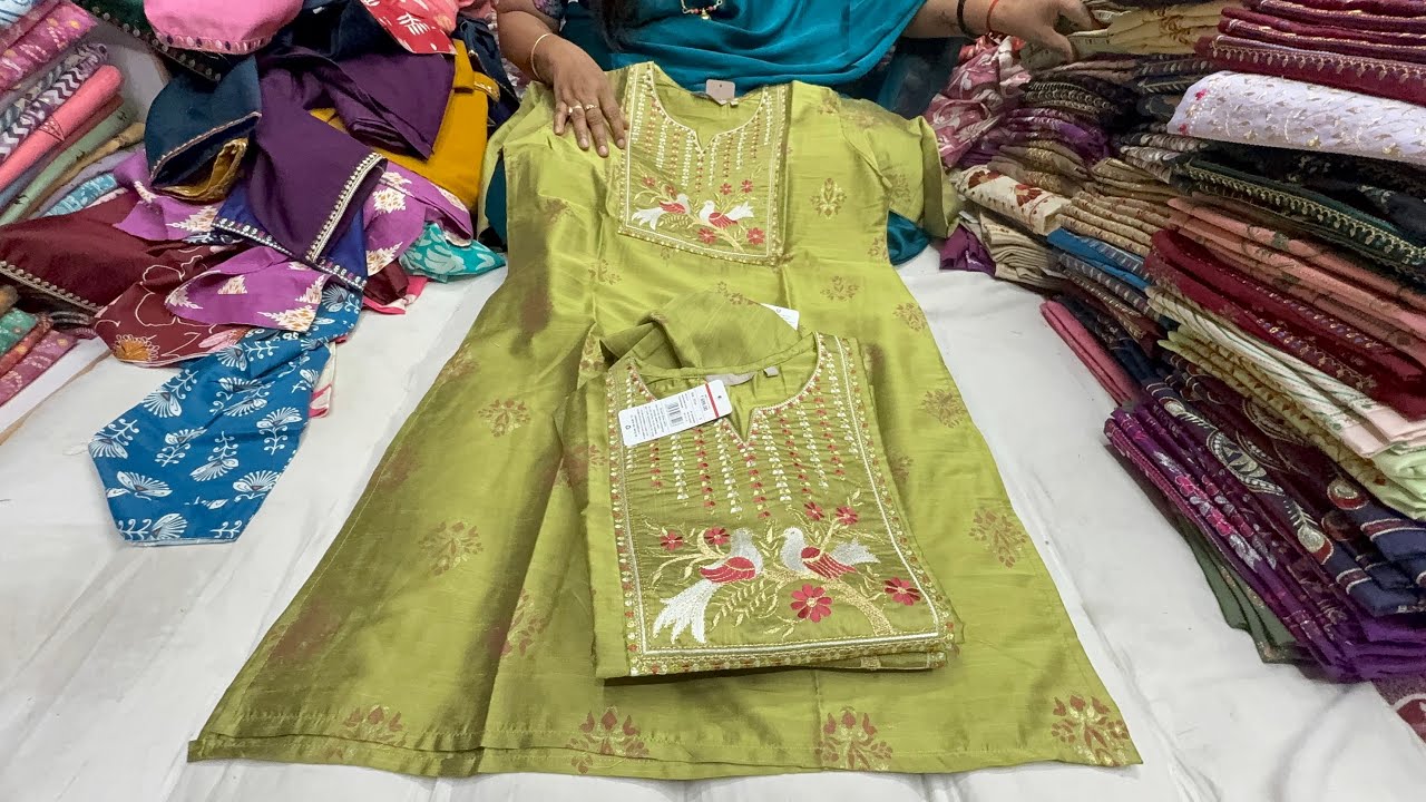 Aavaasakurtis185/- single piece courier availablechickpet Bangalore wholesale Kurtis sets available 