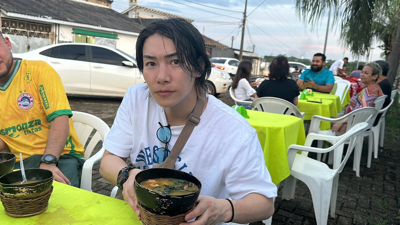 【アマゾン料理】アマゾン川の現地民がおやつとして食べる「タカタ」が美味すぎた...