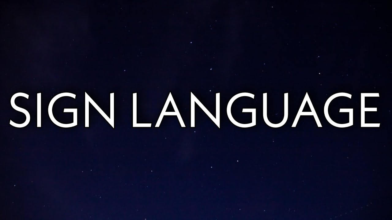 YG - Sign Language (Lyrics)