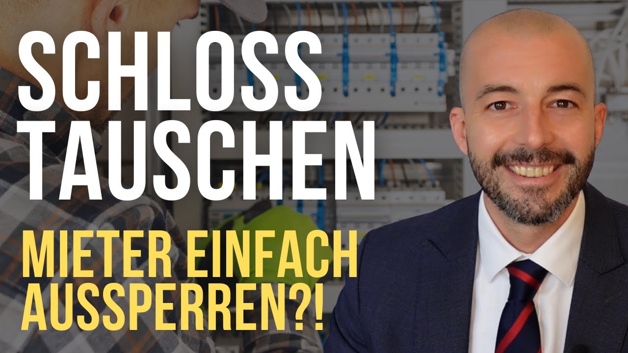 Schloss tauschen, Tür aushängen, Strom abdrehen - hier handeln Vermieter rechtswidrig!