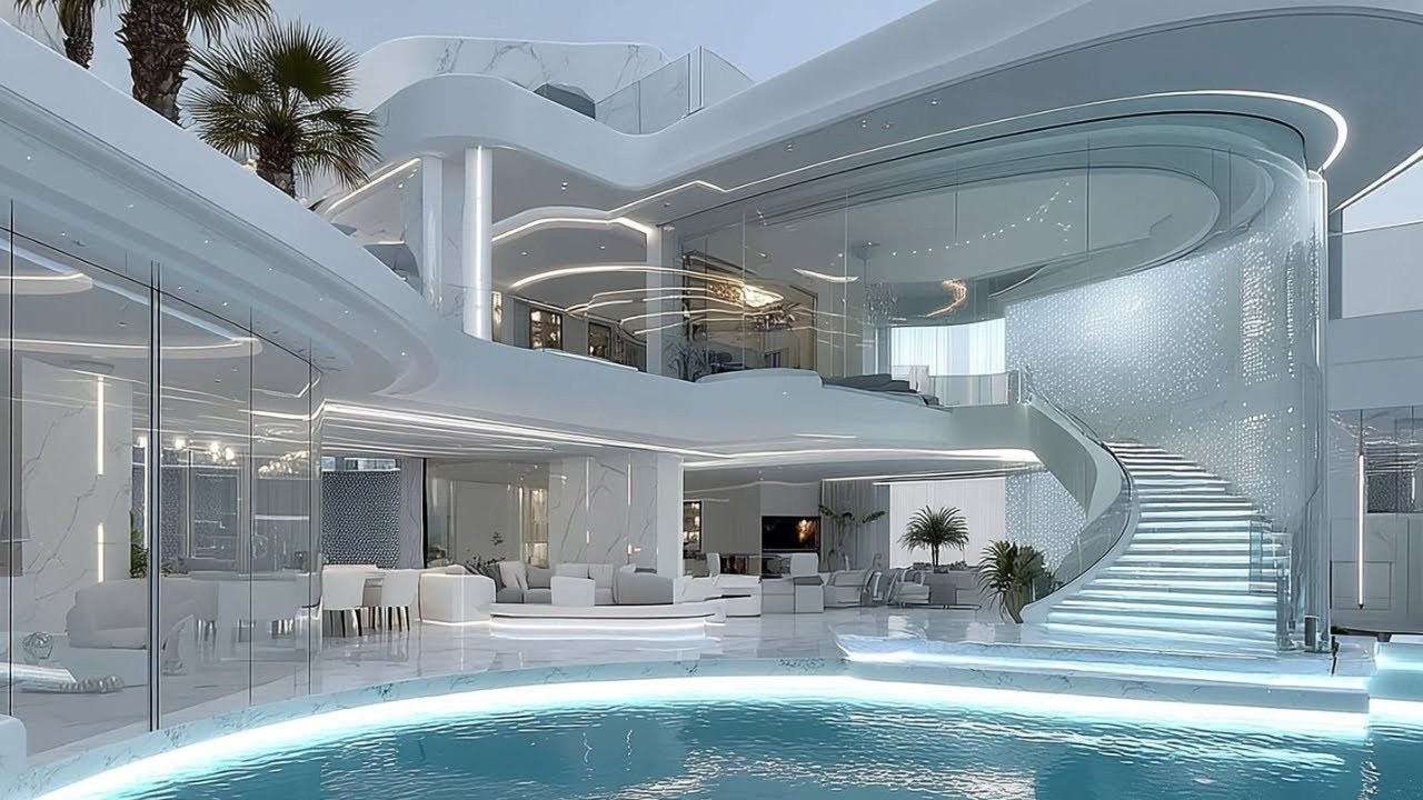 Breathtaking Luxurious Modern Mansion with Spectacular Interior and Exterior Designs.