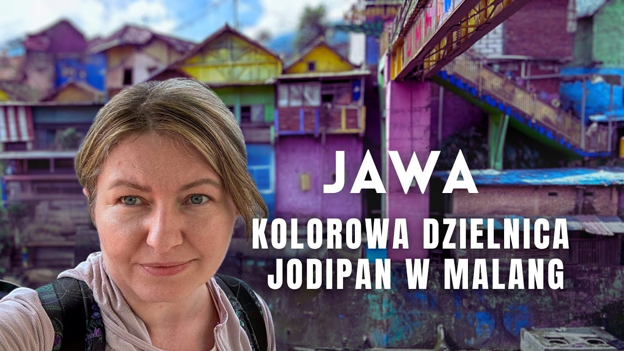 Kolorowa wieś JODIPAN w Malang na Jawie
