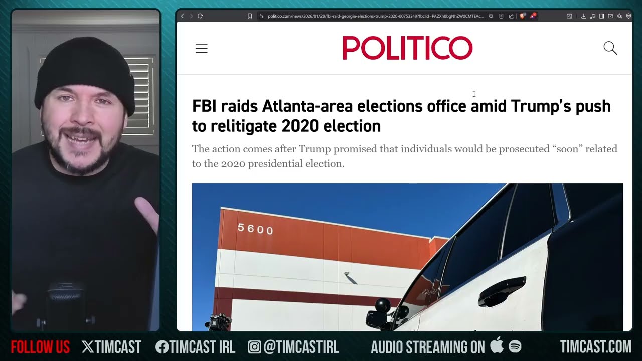 Trump FBI RAIDS GA Election Hub, Democrats FREAKING OUT| Tim Pool