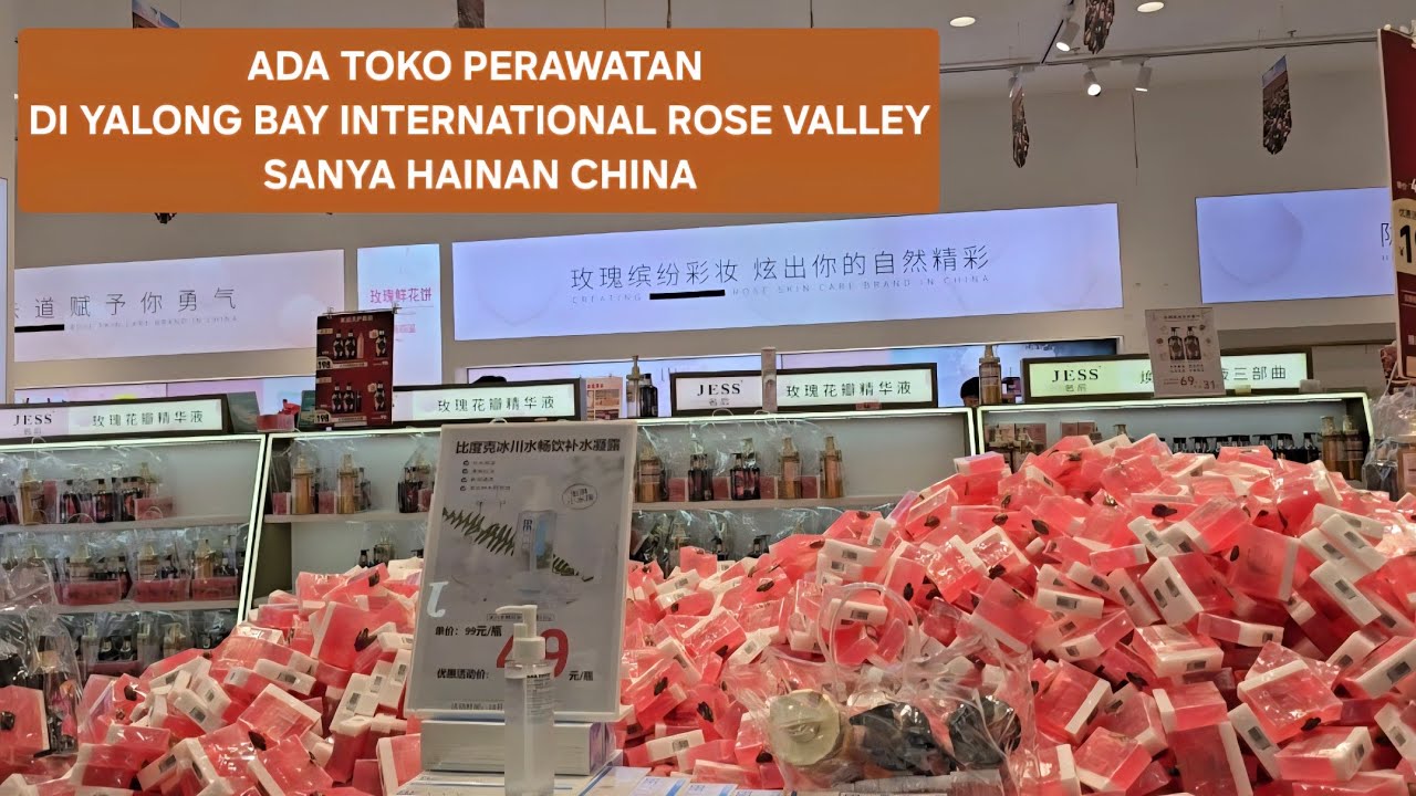 TOKO PERAWATAN DI KEBUN MAWAR SANYA HAINAN CHINA | YALONG BAY INTERNATIONAL ROSE VALLEY #hainan 
