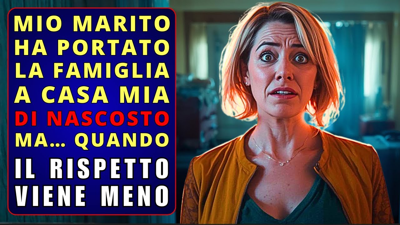 Ha portato tutta la famiglia a casa mia senza dirmi nulla, ma poi...