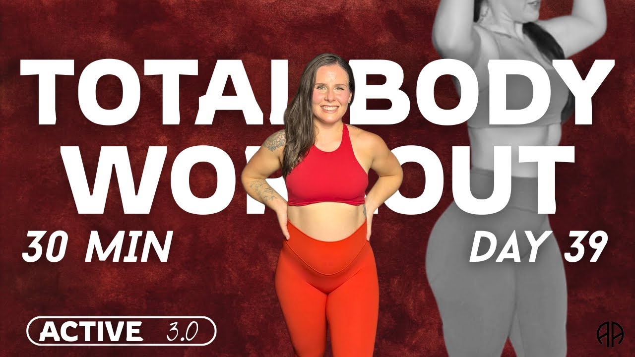 30 Min Total Body Hybrid Workout with Dumbbells |Strength & Conditioning | Active 3.0 Day 39