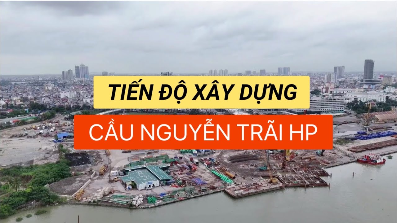 [ FLYCAM ] TIẾN ĐỘ XÂY DỰNG CẦU NGUYỄN TRÃI THÁNG 3/2026