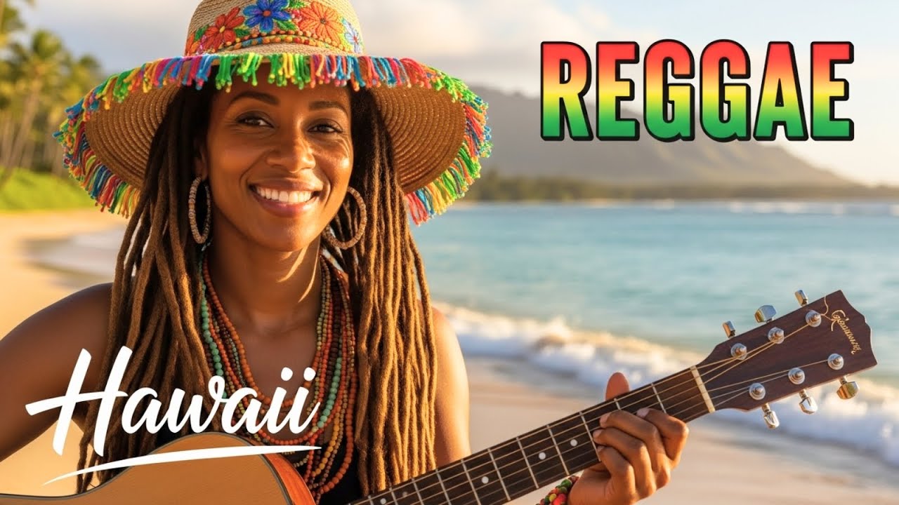 Hawaiian Reggae Vibes - Tropical Reggae Serenade – Harmonies of the Islands 🎶