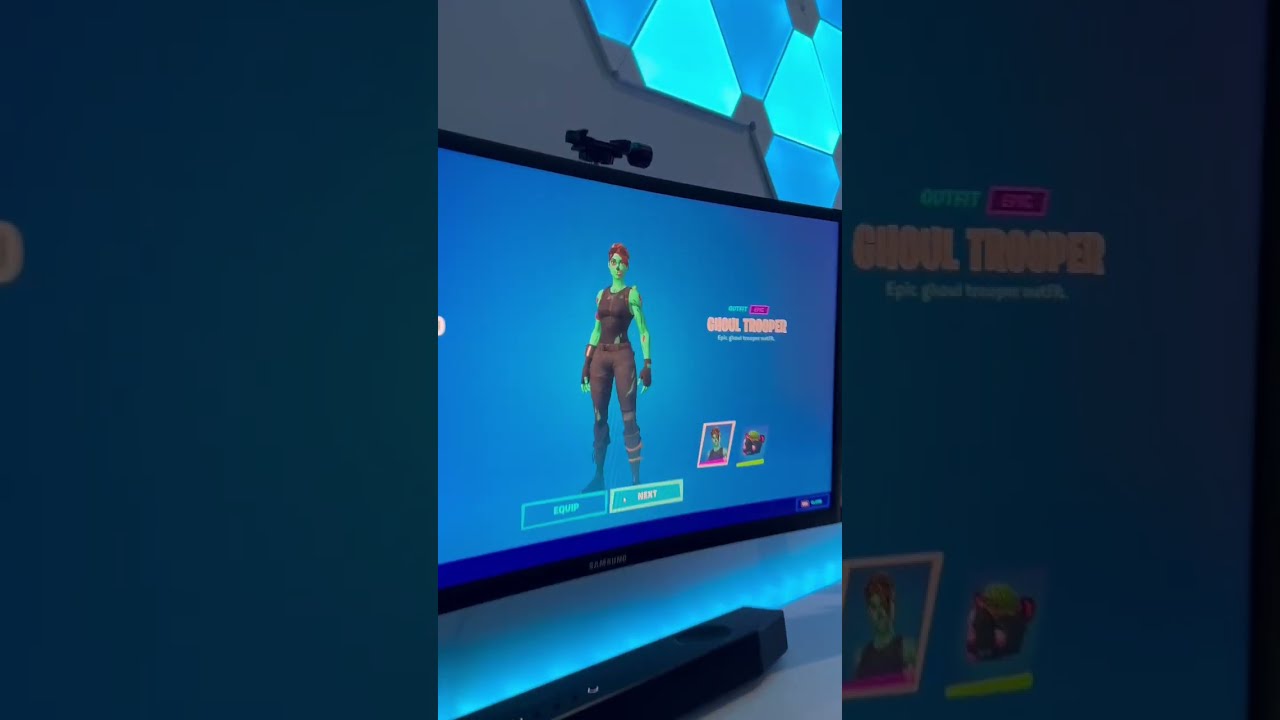 kid buys this fortnite skin 5 years later&hellip; (GHOUL TROOPER!)
