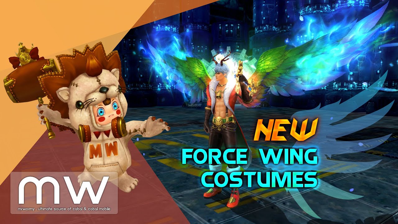 Cabal Online - Episode 36 - New Force Wing Costumes 🦋🌈