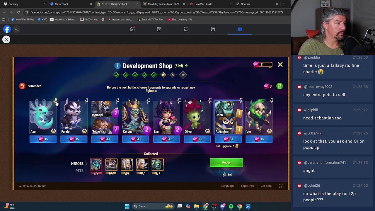 New Hero Event (Galahad) Already?