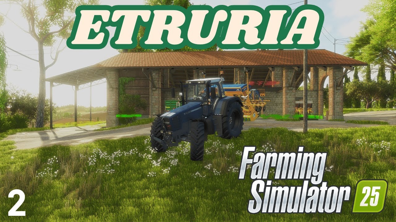 Etruria Sowing Wheat and Barley Rolling fields !! #FS25#INDIA#GAMING