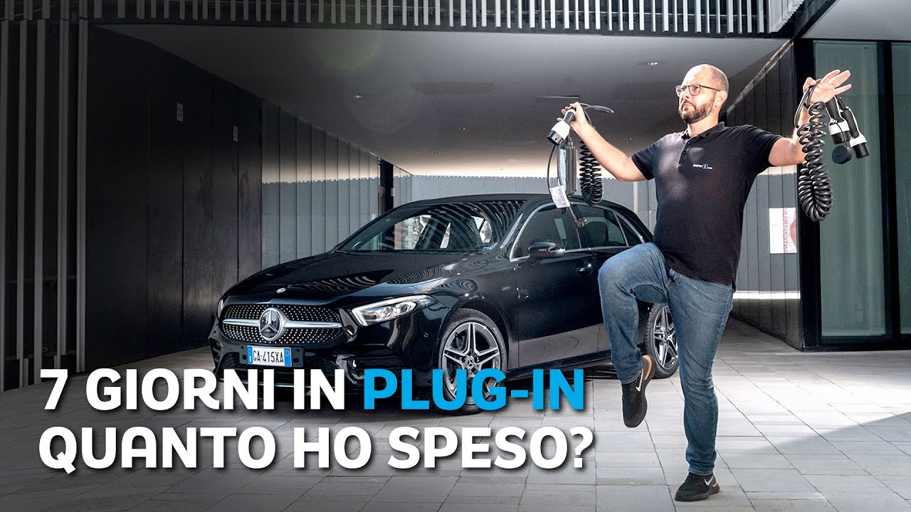 Quanto costa una settimana di PLUG-IN HYBRID? (Mercedes Classe A)