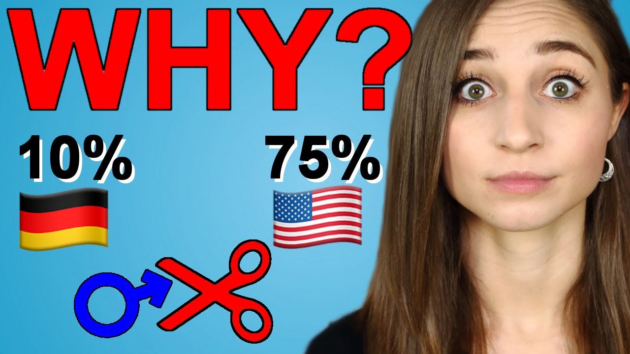 Circumcision USA vs. Germany - HUGE DIFFERENCE!😱 Random Differences Pt. 5 | Feli from Germany